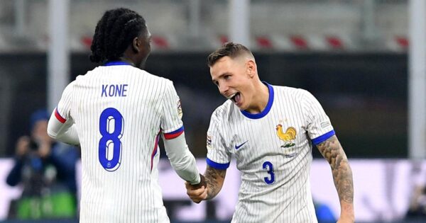 Les Bleus ecstatic after victory over Italy