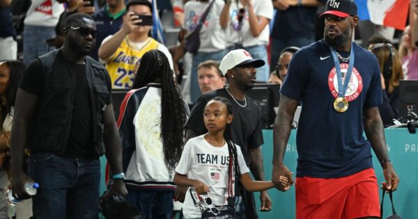 LeBron James in support of his daughter after Donald Trump’s election