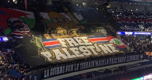 “Free Palestine”, the Paris Ultras’ tifo that’s sure to get people talking