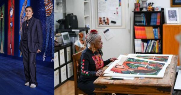 Faith Ringgold, whose mother was a seamstress, had a special bond with fashion.