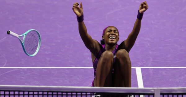 American Coco Gauff wins her first WTA Masters