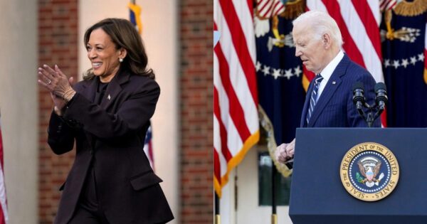 Joe Biden and Kamala Harris call for peaceful transition