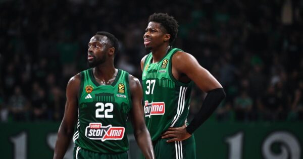 before the Panathinaikos-Maccabi Tel Aviv match, security is stepped up