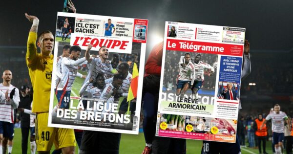 “La Ligue des Bretons”, “Le rêve Armoricain”… The press still praises Brest